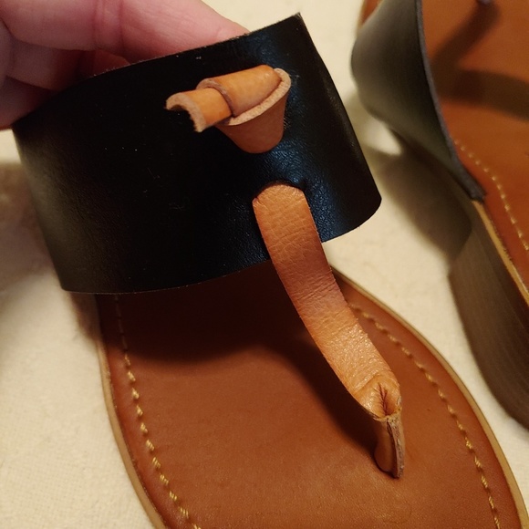 Rock and Cany brown and tan sandals #66 - Picture 3 of 4